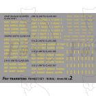 SOUTHERN ELECTRIC - RURAL - Fully-made-up Numbersets and small detailing