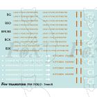BR British Railways Coach Branding small detailing
