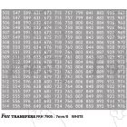 Freight Vehicle Running Numbersets
