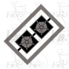 MPD Plaques - Tinsley rose 2 (standard design without bar)
