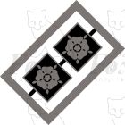 MPD Plaques - Tinsley rose Standard