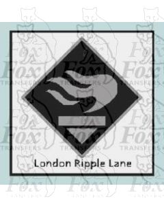 London Ripple Lane - STICKER