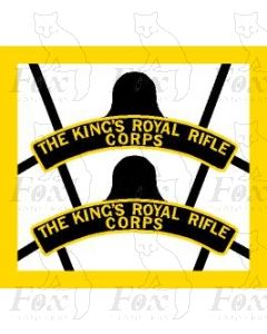 4-6-0  THE KINGS ROYAL RIFLE CORPS