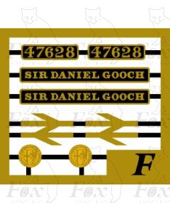 47628 SIR DANIEL GOOCH (with brass crests)