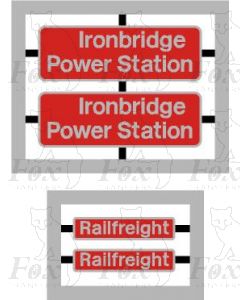 58005 Ironbridge Power Station (with Railfreight plates)