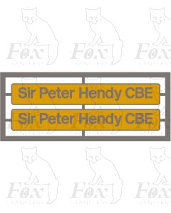 66717 SIR PETER HENDY CBE