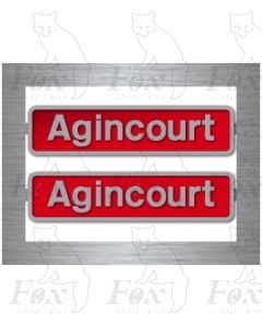 50013 Agincourt