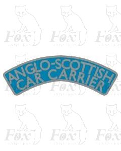 Headboard (plain) - ANGLO-SCOTTISH CAR CARRIER - light blue