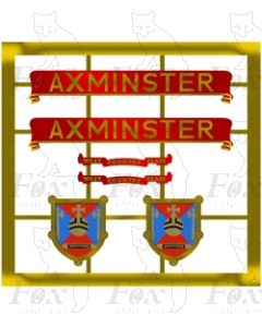 34018RB  AXMINSTER (includes backing plates)