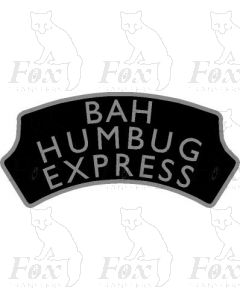 FESTIVE Headboard - BAH HUMBUG EXPRESS