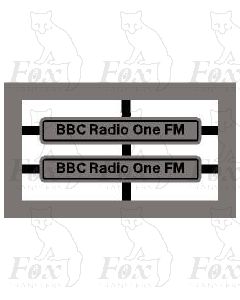 91025 BBC Radio One FM (alloy/black)