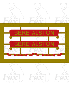 34104RB  BERE ALSTON (includes backing plates)