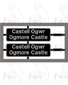 56034 Castell Ogwr Ogmore Castle