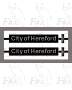 47575 City of Hereford