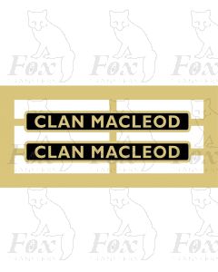 72008  CLAN MACLEOD 