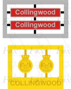 50005 Collingwood (WITH CIRCULAR CRESTS)