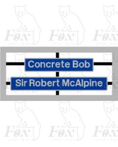 37425 Sir Robert MacAlpine/Concrete Bob