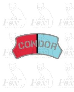 Headboard (plain) - CONDOR - maroon & blue