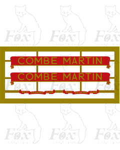34043  COMBE MARTIN  