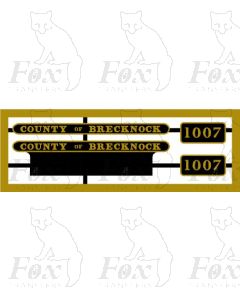 1007 COUNTY OF BRECKNOCK 