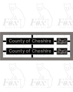 87025 County of Cheshire
