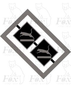 MPD Plaques - Crewe Diesel cat (left facing)