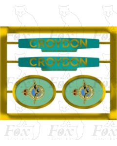 34056 CROYDON (includes backing plates)