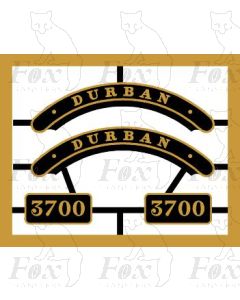 3700 - DURBAN - City Class