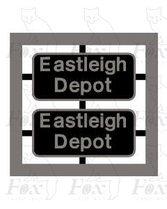 58037 Eastleigh Depot