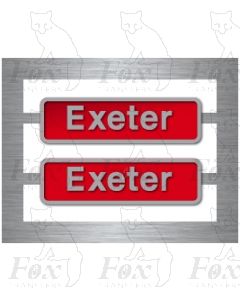 50044 Exeter (with crests)