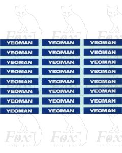 Yeoman PGA Hopper logos/detailing (later)
