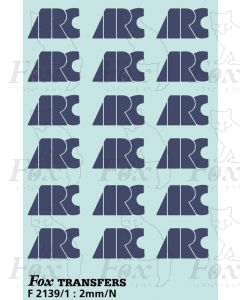 ARC Loco/Hopper Logos (1998) - 9 pairs