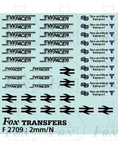 Tyne & Wear Pacer Logos/Composites