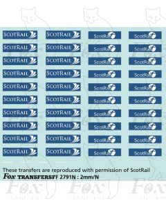 ScotRail/First ScotRail overstickers for ex-Virgin coaches