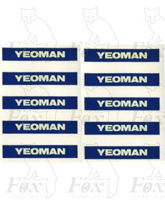 Yeoman PGA Hopper logos (later)