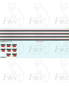 NSE Lining/Chevrons for Class 47 & 50 Locos