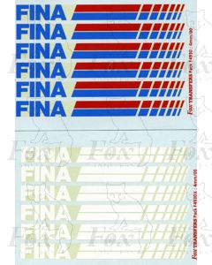 Fina Bogie Tanker Logos/Lining