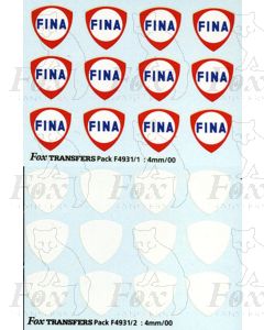 Fina Logos for Class B Tankers
