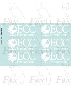 ECC International blue-bodied Tank Logos