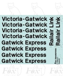 Gatwick Express/Victoria Gatwick/Railair Link 