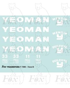 Yeoman Class 08 Locomotive Livery Pack