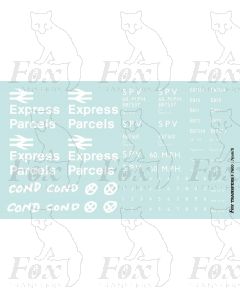 Express Parcels (ex-Blue Spot) Van Livery