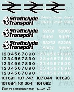 Strathclyde PTE Logos/Detailing