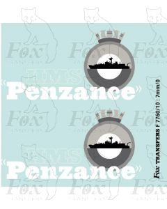 Virgin HMS Penzance (43157) Logos