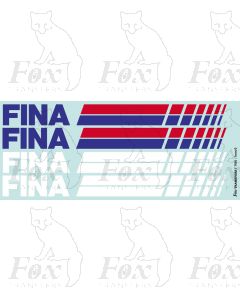 Fina Bogie Tanker Logos and Lining