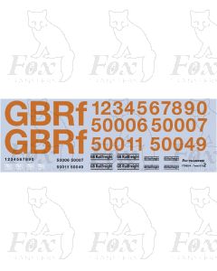 GBRf - GB Railfreight Livery Elements (Class 50)