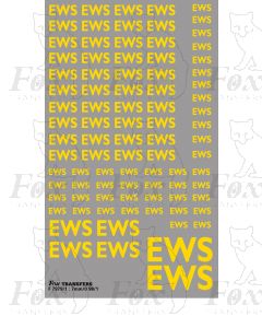 Freight Vehicle EWS lettering