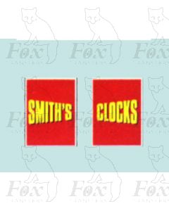 Advertisement 1930s, 1940s & 1950s - SMITHS CLOCKS 