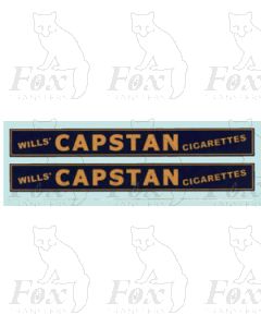 Advertisement 1940s & 1950s - WILLS CAPSTAN CIGARETTES