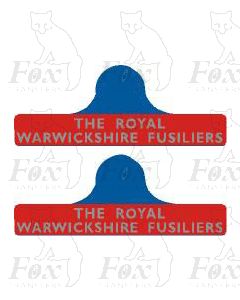 45104 THE ROYAL WARWICKSHIRE FUSILIERS